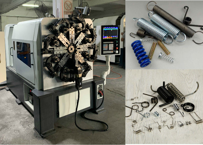 ISO9001 5 Ejes 4,0 mm Maquina para hacer resorte de alambre de 17,5 kW CNC