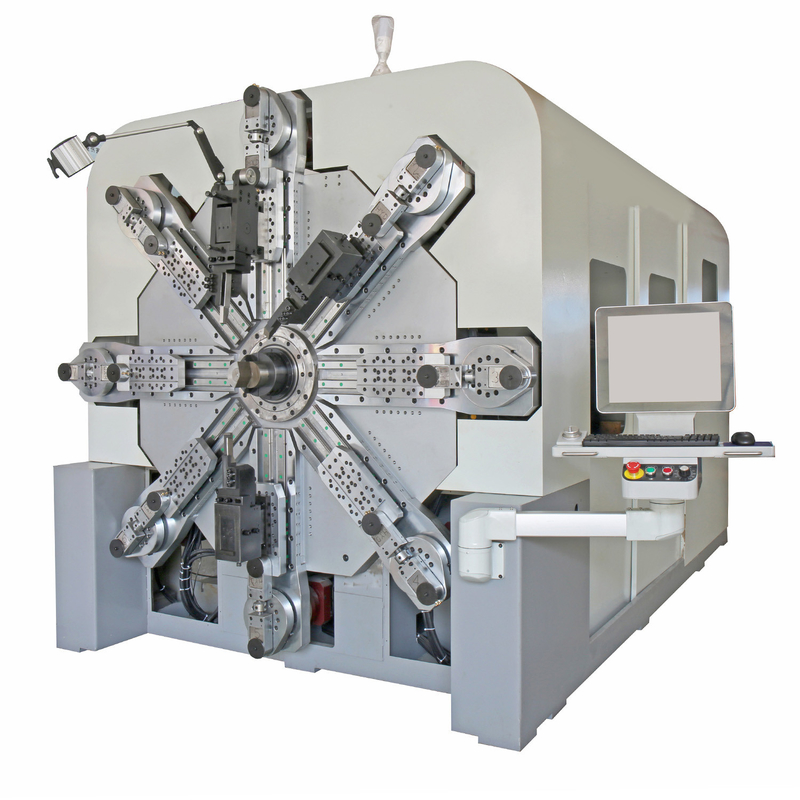primavera de alambre del CNC de 3m m a de 8m m que forma la máquina, máquina del resorte tensor de 13 AXIS