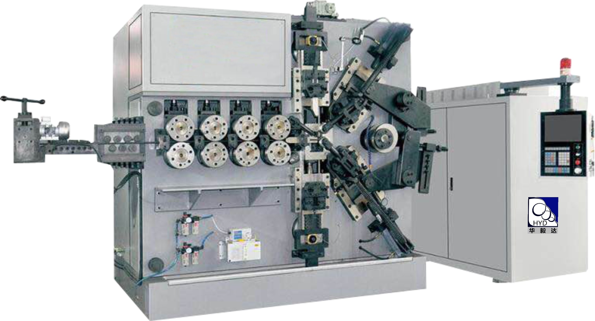 - Diámetro de alambre de la máquina del resorte de presión del CNC de las hachas capacidad grande multi de 6 - de 16m m